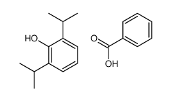 benzoic acid,2,6-di(propan-2-yl)phenol Structure