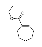 ethyl cycloheptene-1-carboxylate Structure