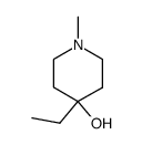 4-Ethyl-1-methyl-4-piperidinol Structure