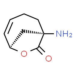 7-Oxabicyclo[4.2.1]non-4-en-8-one,1-amino-,(1S,6R)-(9CI) picture