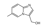 (6-甲基咪唑并[1,2-a]吡啶-3-基)甲醇结构式