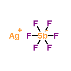 Silver hexafluoroantimonate structure