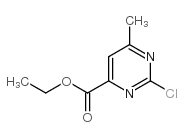 Ethyl2-chloro-6-methylpyrimidine-4-carboxylate structure