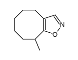 Cyclooct[d]isoxazole, 4,5,6,7,8,9-hexahydro-9-methyl- (9CI)结构式