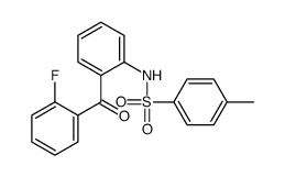 N-[o-(o-fluorobenzoyl)phenyl]-p-toluenesulphonamide picture