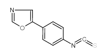 4-(1,3-OXAZOL-5-YL)PHENYL ISOTHIOCYANATE结构式