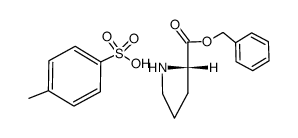 H-Pro-OBzl*p-TsOH Structure