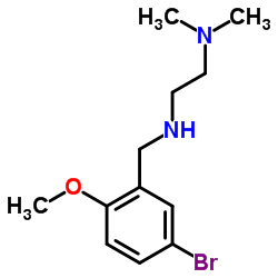 N'-(5-Bromo-2-methoxybenzyl)-N,N-dimethyl-1,2-ethanediamine Structure