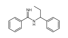 N-[α-Aethylbenzyl]-benzamidin结构式