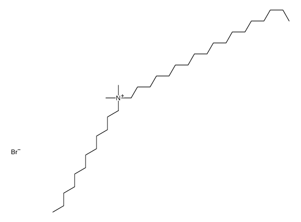 dodecyl-dimethyl-octadecylazanium,bromide Structure