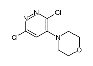 4-(3,6-DICHLORO-4-PYRIDAZINYL)-MORPHOLINE Structure