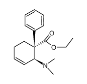 ethyl (1R-trans)-2-(dimethylamino)-1-phenylcyclohex-3-ene-1-carboxylate structure