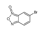 6-溴苯并[c][1,2,5]噁二唑1-氧化物结构式