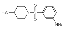 3-(4-methylpiperidin-1-yl)sulfonylaniline Structure