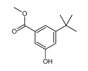 methyl 3-tert-butyl-5-hydroxybenzoate结构式