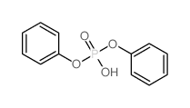 diphenoxyphosphinic acid Structure