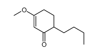 6-Butyl-3-methoxy-2-cyclohexen-1-one结构式