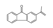 2-prop-1-en-2-ylfluoren-9-one结构式