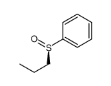 [(R)-propylsulfinyl]benzene Structure