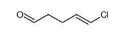 5-chloropent-4-enal Structure