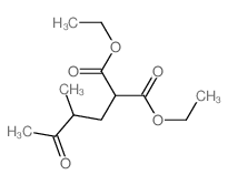 diethyl 2-(2-methyl-3-oxo-butyl)propanedioate picture