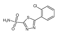 chlorzolamide结构式