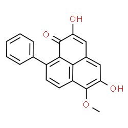 2,5-Dihydroxy-6-methoxy-9-phenyl-1H-phenalen-1-one picture