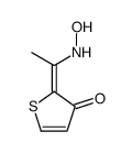 2-[1-(Hydroxyimino)ethyl]-3-hydroxythiophene结构式