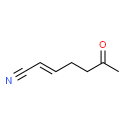 2-Heptenenitrile, 6-oxo- (9CI)结构式