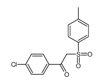 4-Chlorophenacyl 4-methylphenyl sulfone结构式