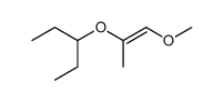 (E)-2-(1-ethyl-propoxy)-1-methoxy-propene结构式