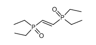 (E)-1,2-Bis-(diethyl-phosphinoyl)-ethene结构式