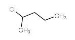 Pentane, 2-chloro- Structure