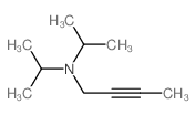 N,N-dipropan-2-ylbut-2-yn-1-amine Structure