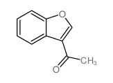 1-(1-benzofuran-3-yl)ethanone structure