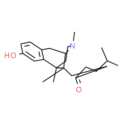 Zenazocine Structure