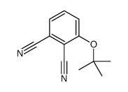 1,2-Benzenedicarbonitrile,3-(1,1-dimethylethoxy)-(9CI)结构式