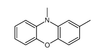 2,10-dimethylphenoxazine Structure