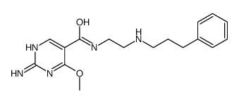 2-Amino-N-(2-(benzylethylamino)ethyl)-4-methoxy-5-pyrimidinecarboxamid e picture