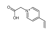 4-vinyl-N-carboxymethylpyridinium结构式