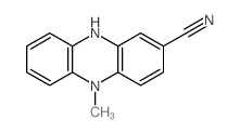 2-Phenazinecarbonitrile,5,10-dihydro-5-methyl- Structure