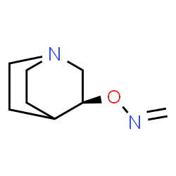 Formaldehyde, O-1-azabicyclo[2.2.2]oct-3-yloxime, (S)- (9CI) Structure