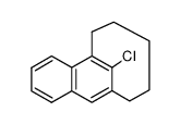 7,8-Benzo-11-chloro[5]metacyclophane Structure