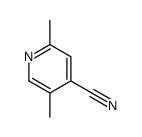 2,5-DIMETHYLISONICOTINONITRILE structure