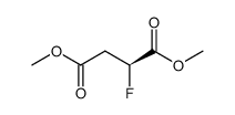 Butanedioic acid, fluoro-, dimethyl ester, (S)- (9CI) structure