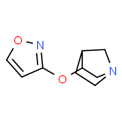 1-Azabicyclo[2.2.1]heptane,3-(3-isoxazolyloxy)-,exo-(9CI) picture