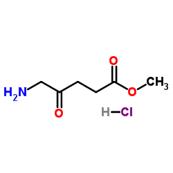 Methyl aminolevulinate hydrochloride Structure