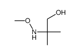 2-(methoxyamino)-2-methylpropan-1-ol结构式