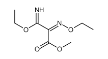 methyl 3-ethoxy-2-ethoxyimino-3-iminopropanoate Structure