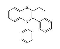 2-ethyl-3,4-diphenyl-1,4-benzothiazine结构式